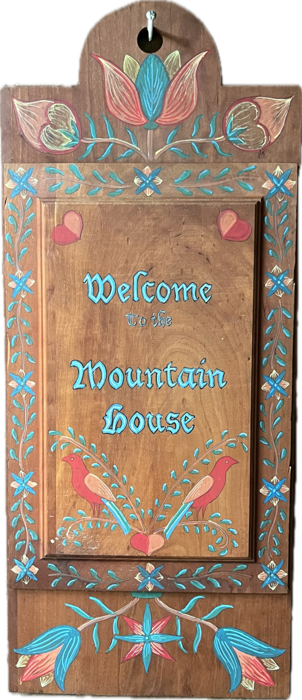 Pocono House Sign